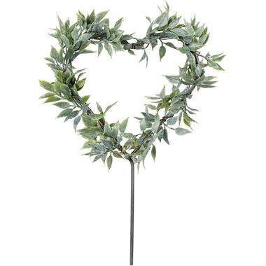 Cake Topper - Artificial Rosemary Heart