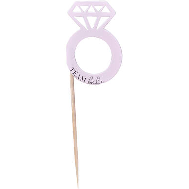 Cupcake Toppers - Team Bride