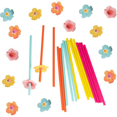 Straws - Paper Flowers