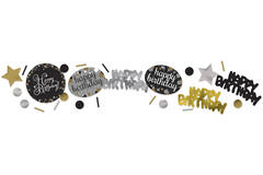 Confetti Happy Birthday Sparkling Celebrations Gold Foil / Paper 34 g