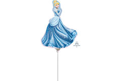 Foil Balloon – Mini Shape – Cinderella – 25 x 33 cm