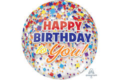 Orbz® - Confetti "HAPPY BIRTHDAY to you" - 38 x 40 cm