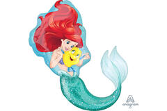 Foil Balloon - Shape - The Little Mermaid - 71 x 86 cm