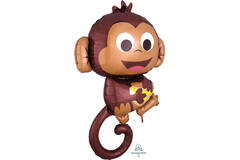 Foil Balloon - Shape - Monkey - 63 x 91 cm