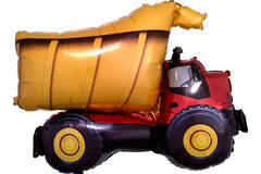 Foil Balloon - Shape - Dump truck - 81 x 63 cm