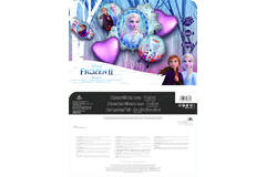 Foil Balloon Bouquet - Frozen 2 - 5 pieces