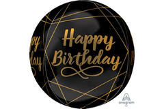 Orbz Elegant Birthday 38x40cm