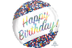 18in/45cm Bday Confetti