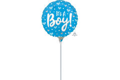 Foil Balloon - Mini - "It's A boy!" - 23 cm
