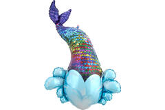 Foil Balloon – Shape – Mermaid Tail – 68 x 99 cm