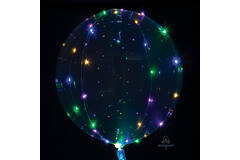 Crystal Clearz™ - Transparent - LED RGB - 40 x 40 cm