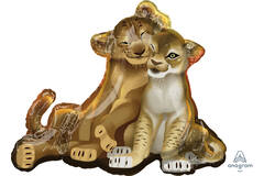 Shape Lion King 78x66cm