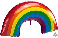 Foil Balloon - Shape - Rainbow - 86 x 48 cm
