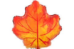 Foil Balloon - Shape - Leaf - Maple - 66 x 63 cm