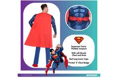 Adult Costume Superman Classic Mens XL
