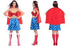 Adult Costume Wonder Woman Classic Size M