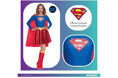Adult Costume Supergirl Classic L