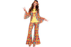 Adult Costume Hippy Woman Size S