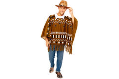 Adult Costume Western Poncho Size One Size