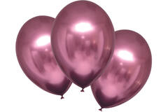 6 Latex Balloons Satin Luxe Flamingo 27.5cm/11"