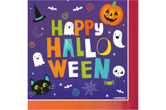 16 Napkins Halloween Friends  33 x 33 cm