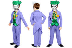 Child Costume Joker Comic 4-6 yrs