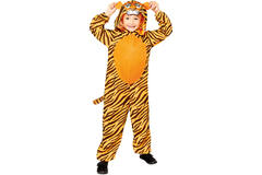 Child Costume Tiger Onesie Age 8-10 Years