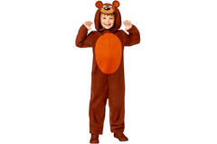 Child Costume Bear Onesie Age 6-8 Years