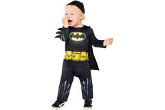 Child Costume Black Batman 6-12 mths