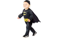 Child Costume Black Batman 6-12 mths