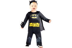 Child Costume Black Batman 12-18 mths