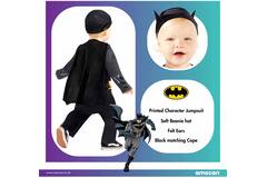 Child Costume Black Batman 18-24 mths