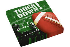 16 Napkins Touchdown! 33 x 33 cm
