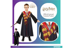 Child Costume Harry Potter Dlx Kit Age 10-12 Years