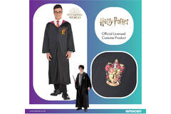 Adult Costume Gryffindor Size Plus