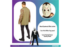 Adult Costume Jason Size Standard