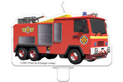 Character Candle Fireman Sam 9,1 x 4,9 cm