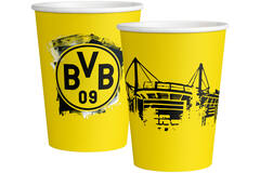 8 Cups BVB Dortmund Paper 250 ml