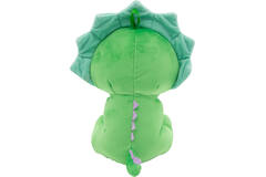 2-in-1 plush toy balloon weight dinosaur with loop 21cm, 170g