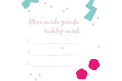 12 Flip napkins "Mädelsabend" 33x33cm, double-sided printed