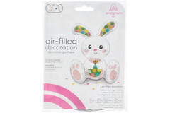 Foil Balloon - Shape - Sitting Easter Bunny - 38 x 50 cm