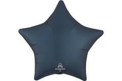 Foil Balloon - Shape Star - Satin - Dark Blue - 48 cm