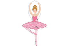 Shape Ballerina Girl Bday