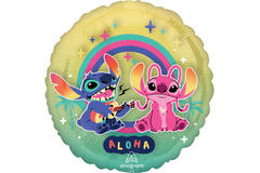 Foil Balloon - Stitch and Angel - 53 cm