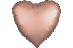 Standard Rose Gold  Foil Balloon Heart Foil Balloon C16 Packaged 43 cm
