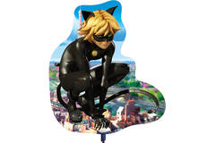 SuperShape Miraculous Cat Noir Foil Balloon H45 Packaged 67 cm x 81 cm