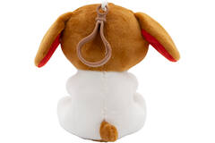 2-in-1 plush toy balloon weight dog with hook, 11cm, 90g