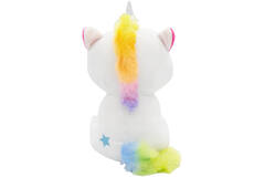 2-in-1 plush toy balloon weight unicorn with loop, 21cm, 170g