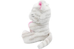2-in-1 plush toy balloon weight cat with loop, 21cm, 170g