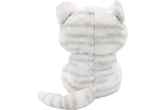 2-in-1 plush toy balloon weight cat with loop, 21cm, 170g